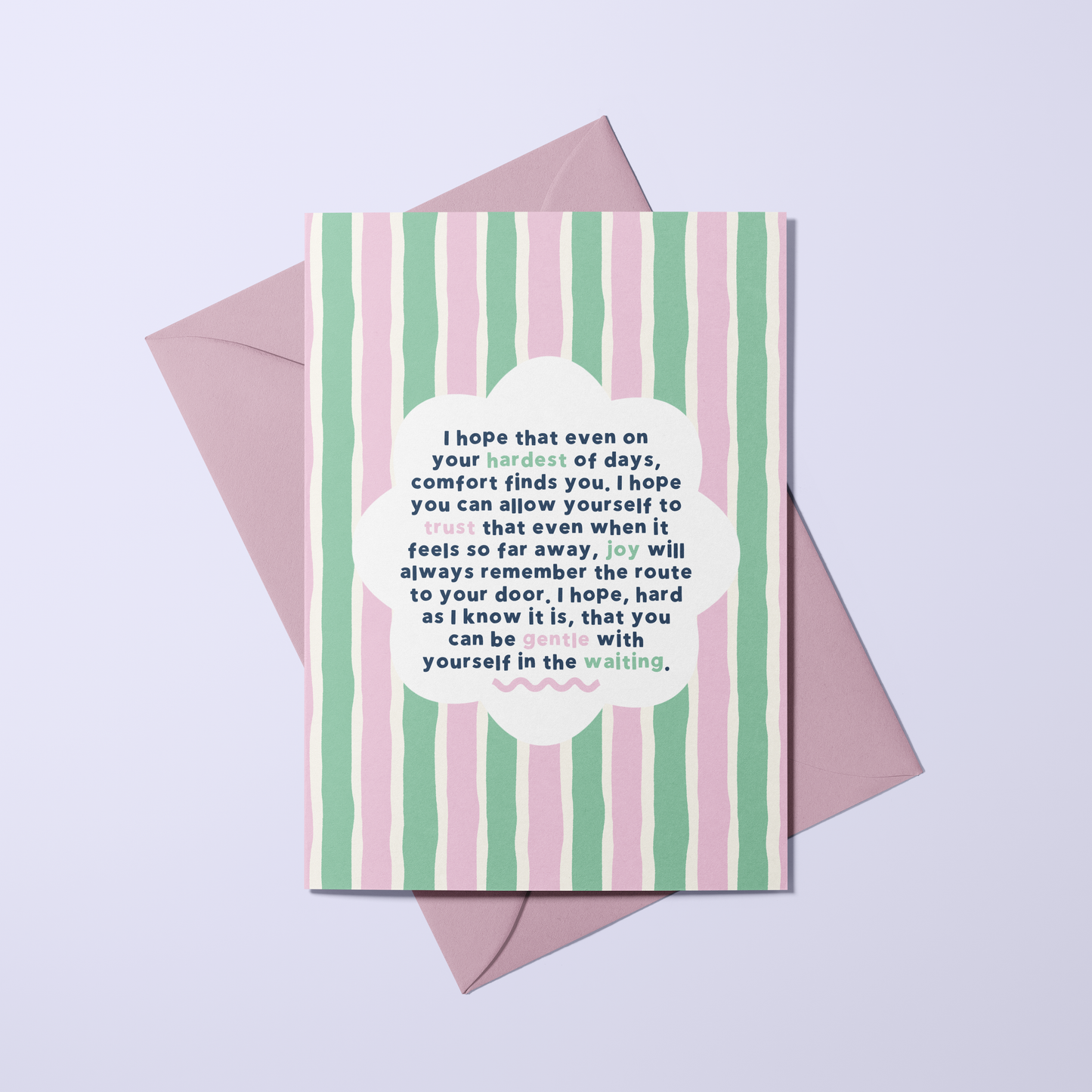 I Hope Comfort Finds You Card