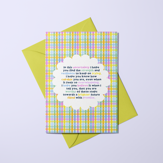 In This Uncertainty Card