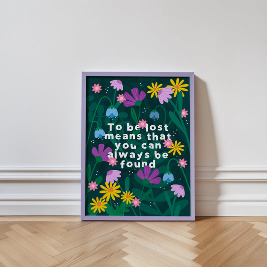 Lost and Found Print