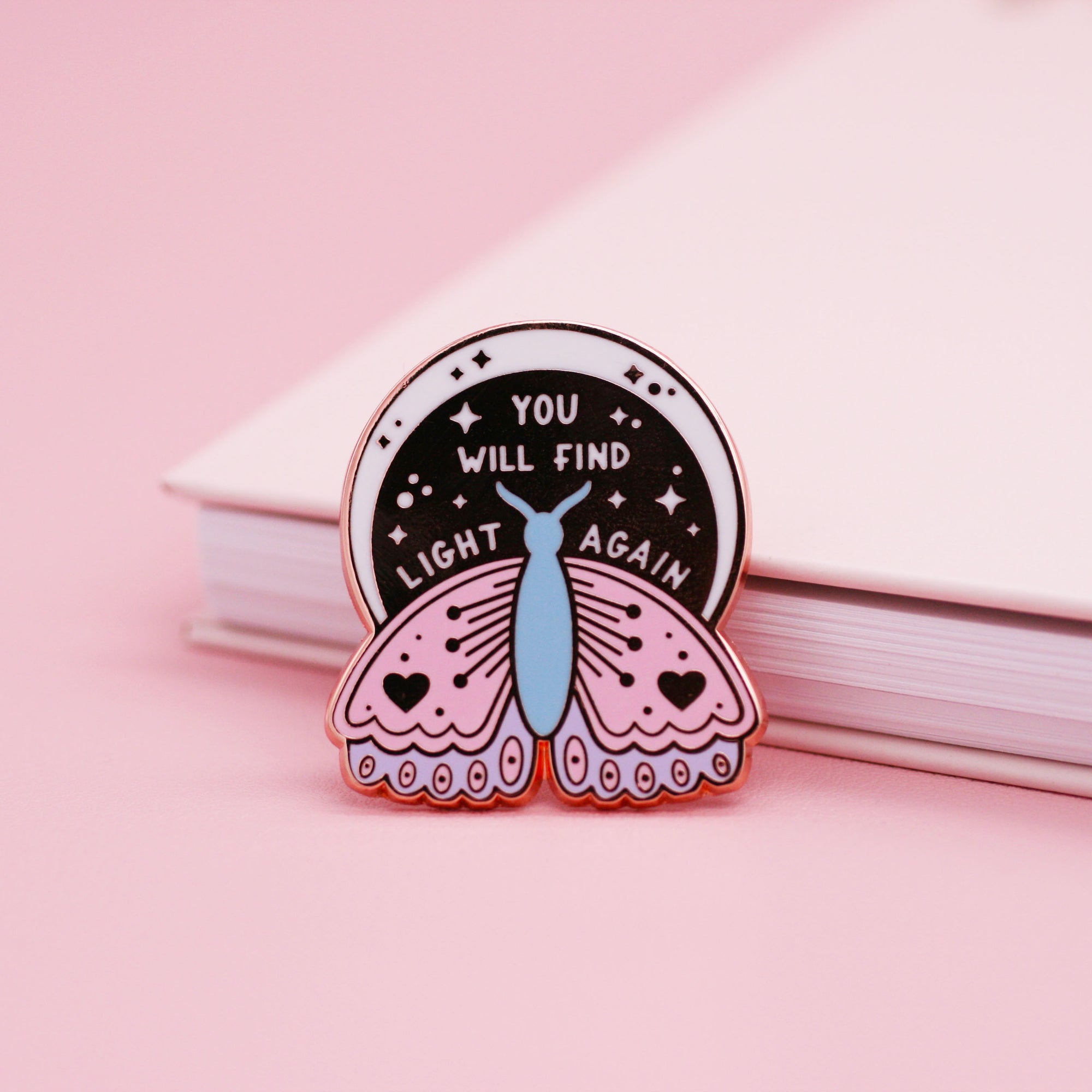 You Will Find The Light Enamel Pin