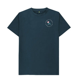 Denim Blue Courageous & Unstoppable T-Shirt - Dark