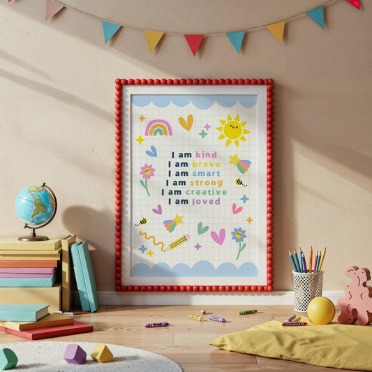 Cute Affirmation Positive Reminder Print