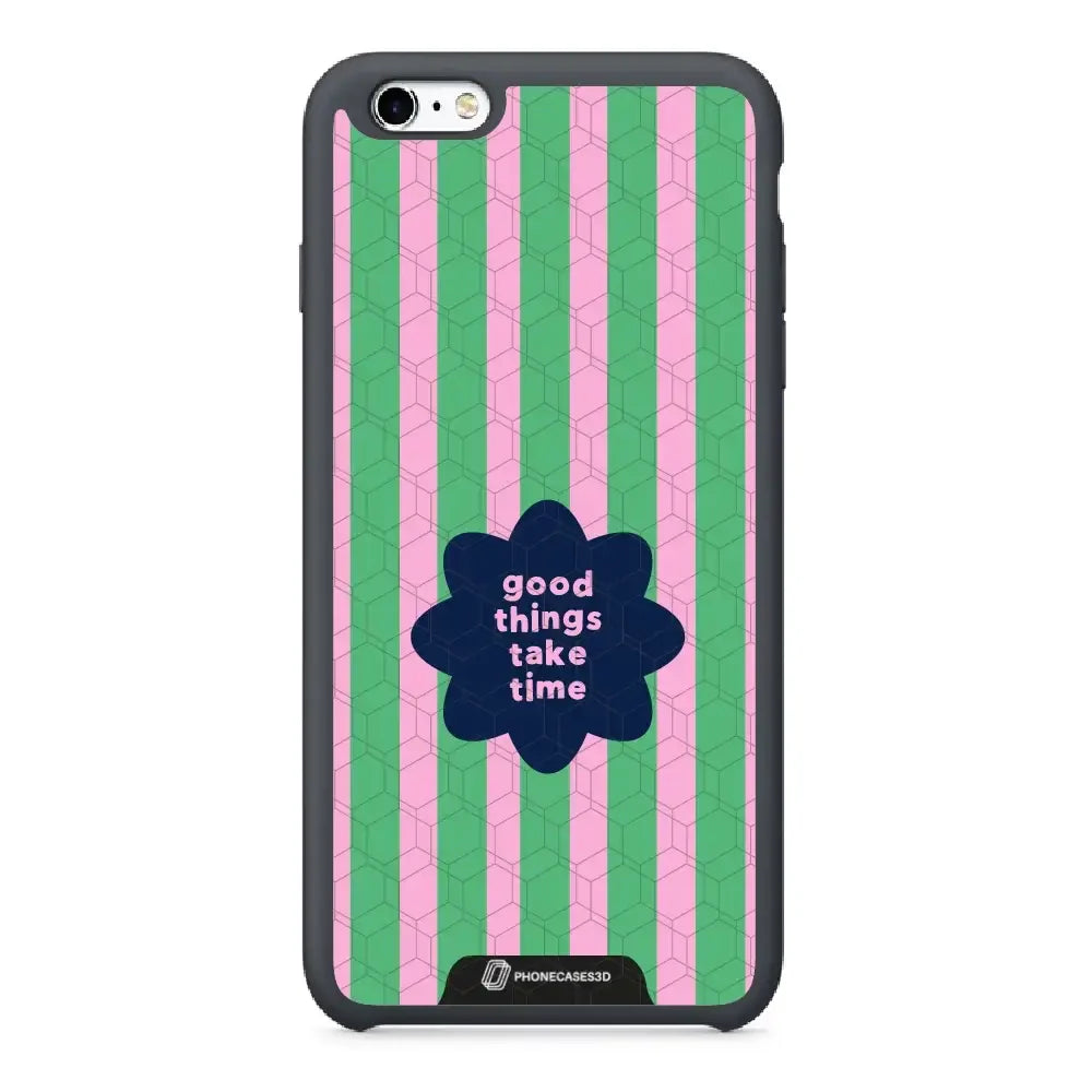 Jess Rachel Sharp Official 3D Phone Case - "Good Things Take Time"