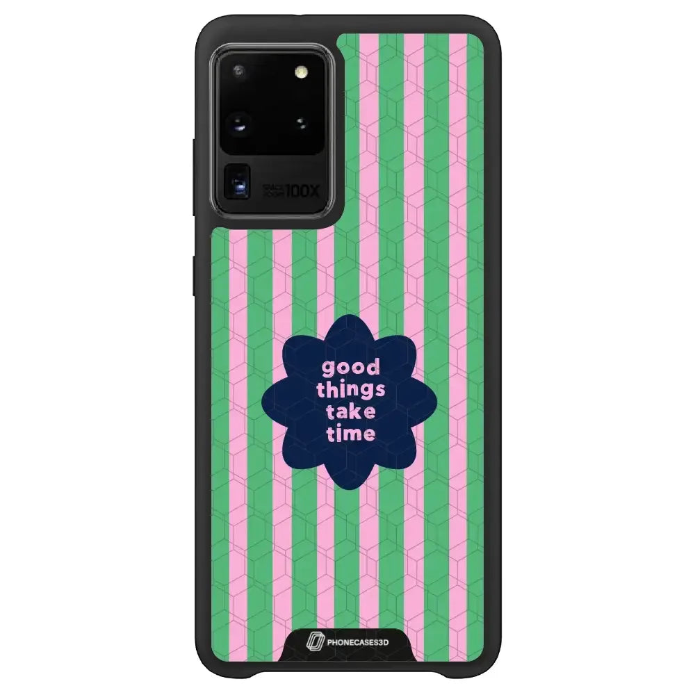 Jess Rachel Sharp Official 3D Phone Case - "Good Things Take Time"