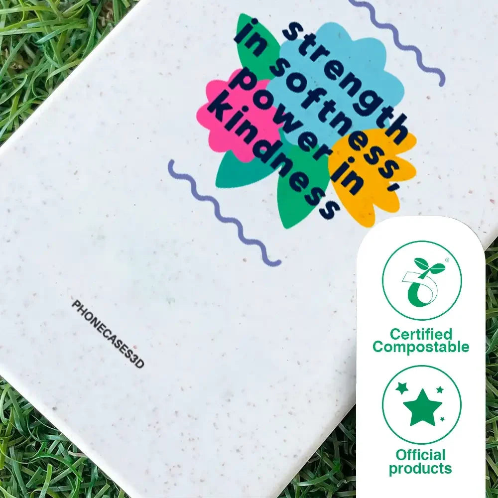 Jess Rachel Sharp Official Compostable Phone Case - Kindness