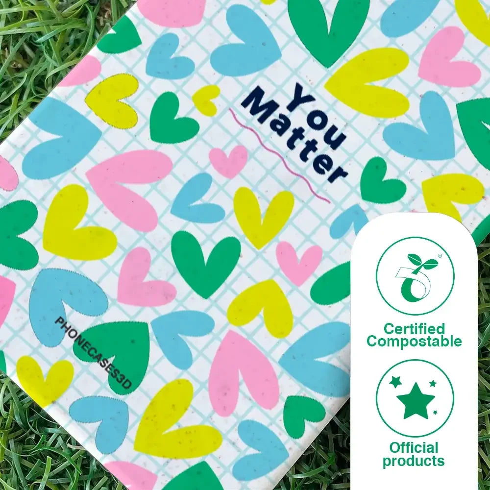 Jess Rachel Sharp Official Compostable Phone Case - Pattern
