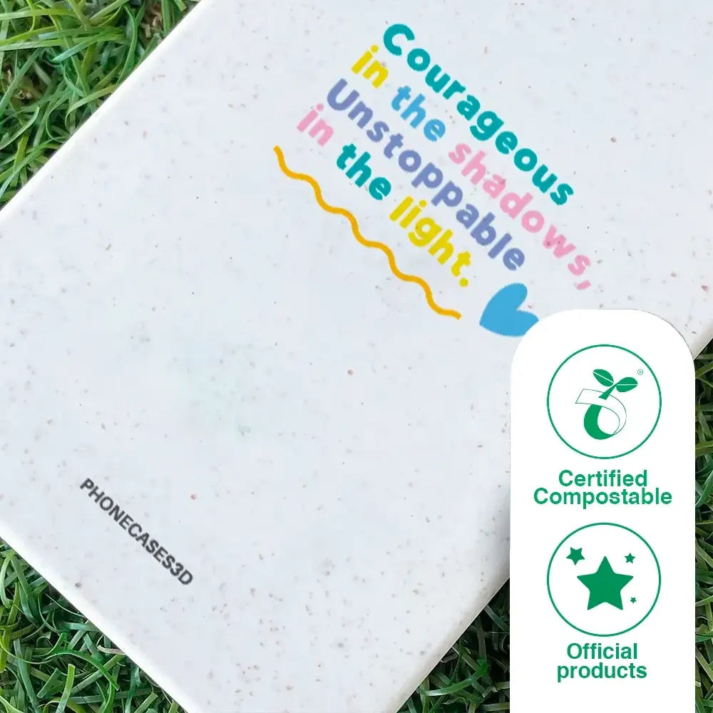 Jess Rachel Sharp Official Compostable Phone Case - Courage