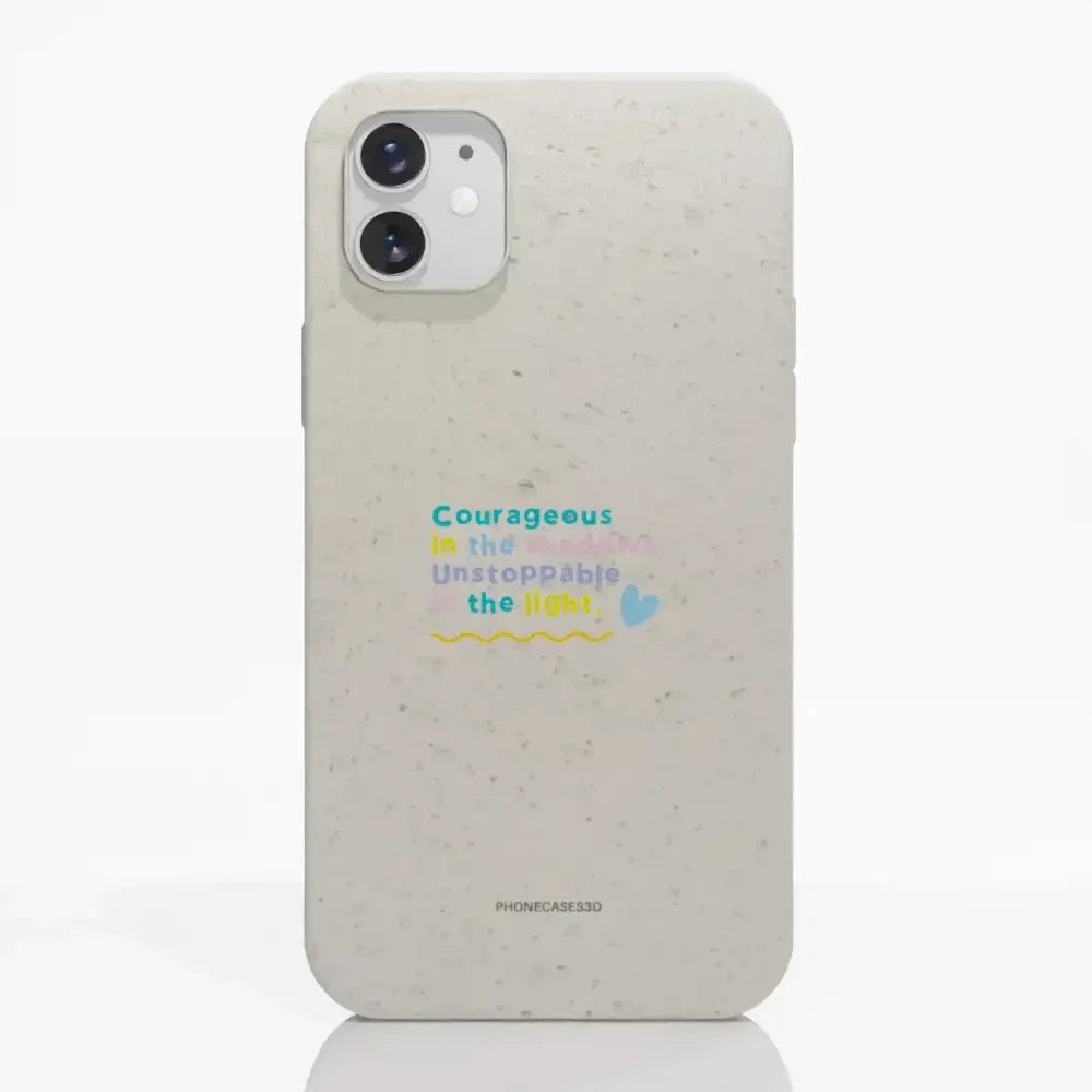 Jess Rachel Sharp Official Compostable Phone Case - Courage