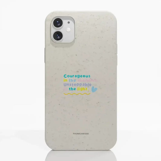 Jess Rachel Sharp Official Compostable Phone Case - Courage