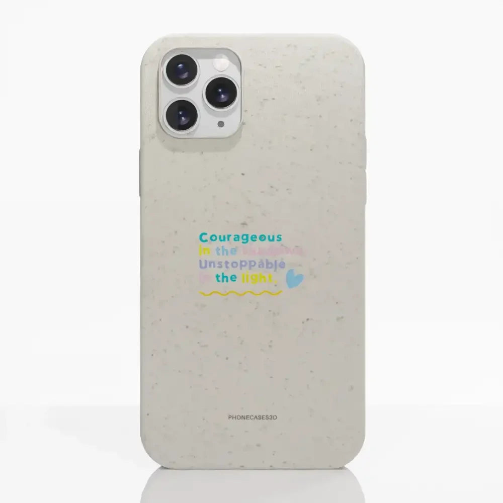 Jess Rachel Sharp Official Compostable Phone Case - Courage