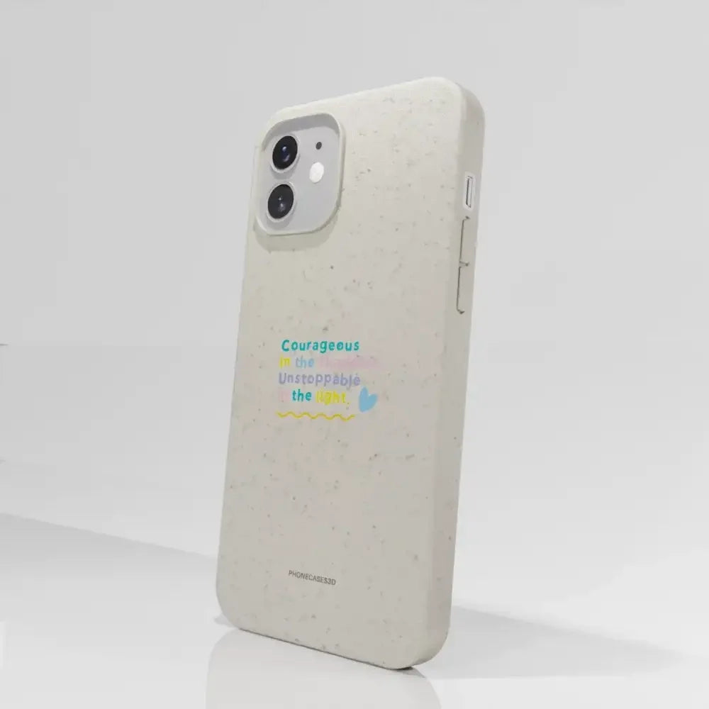 Jess Rachel Sharp Official Compostable Phone Case - Courage