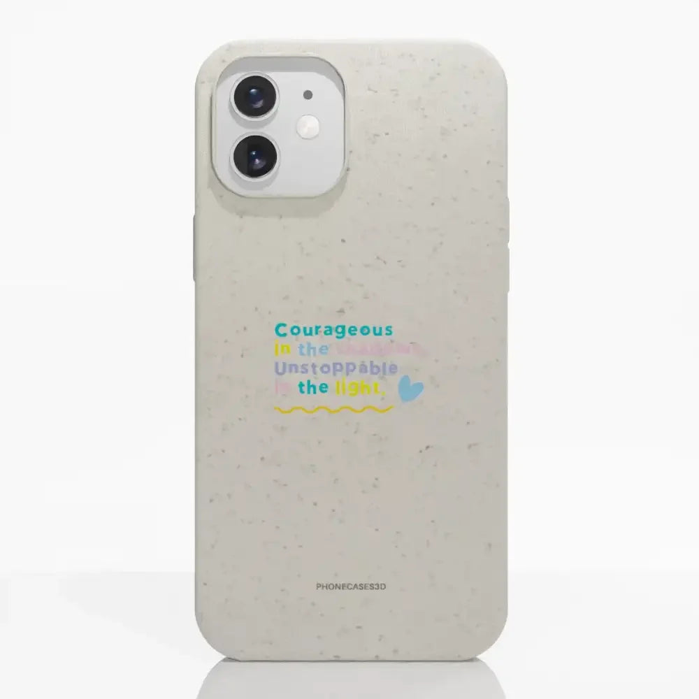 Jess Rachel Sharp Official Compostable Phone Case - Courage