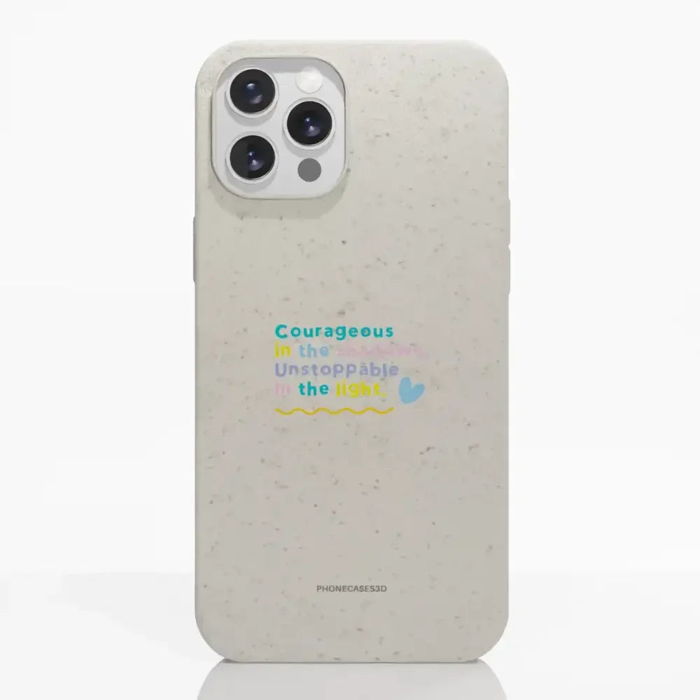Jess Rachel Sharp Official Compostable Phone Case - Courage