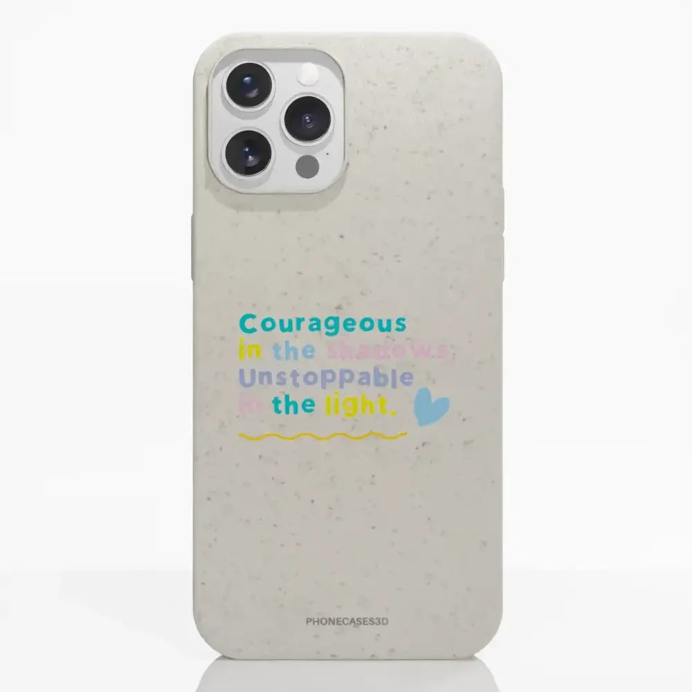 Jess Rachel Sharp Official Compostable Phone Case - Courage