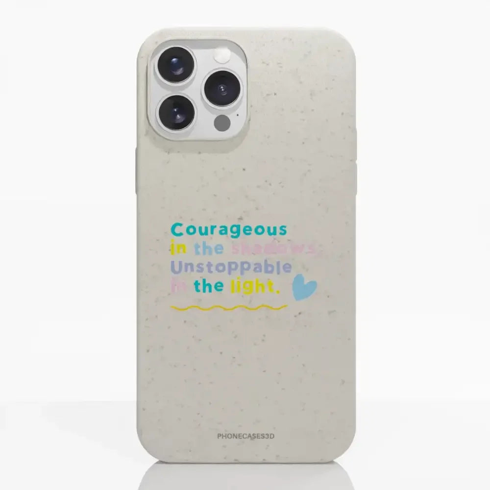 Jess Rachel Sharp Official Compostable Phone Case - Courage