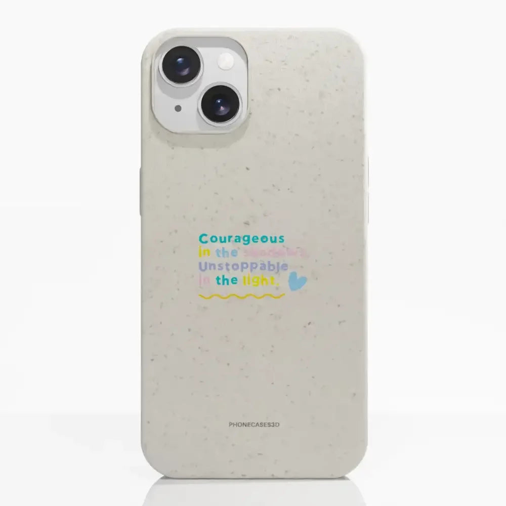 Jess Rachel Sharp Official Compostable Phone Case - Courage