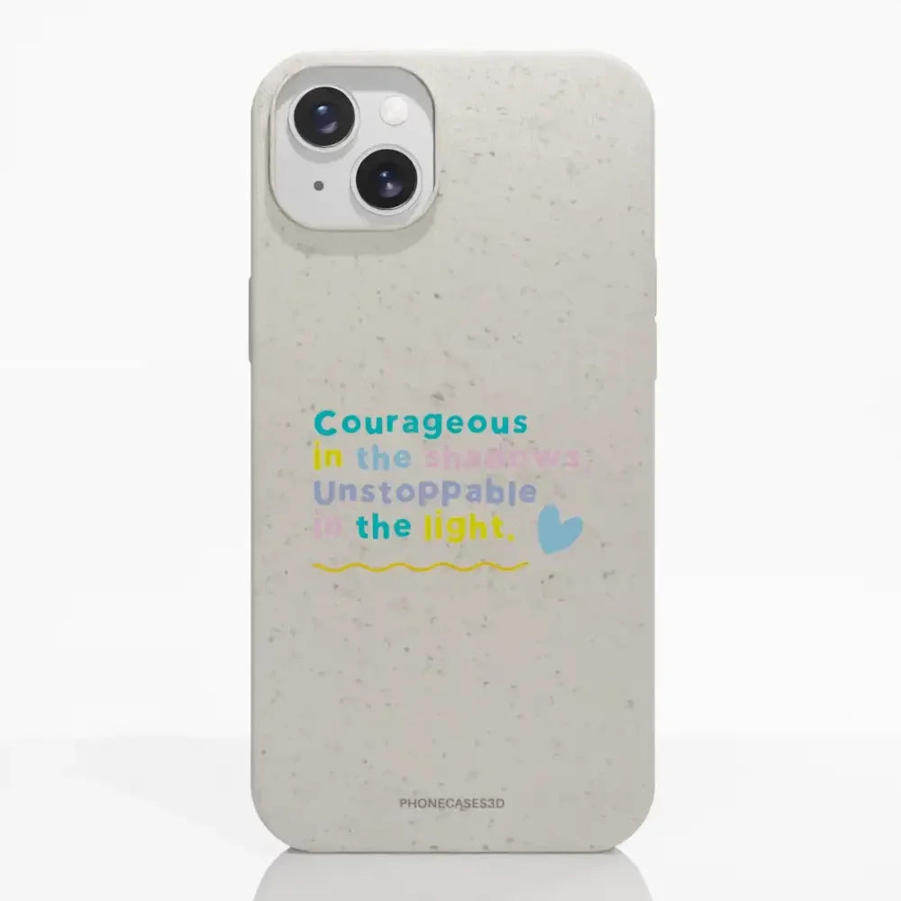 Jess Rachel Sharp Official Compostable Phone Case - Courage