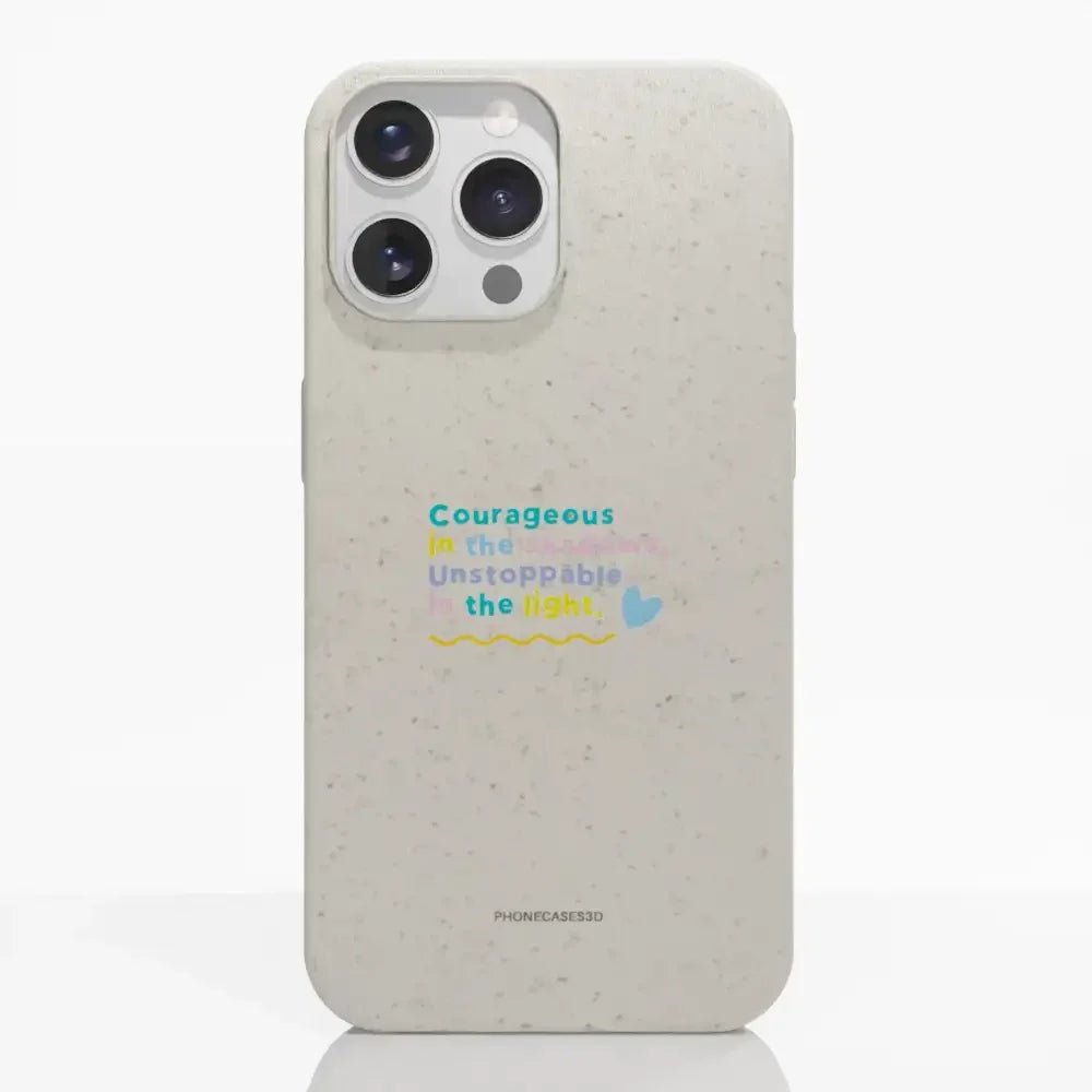 Jess Rachel Sharp Official Compostable Phone Case - Courage