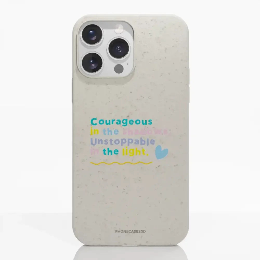 Jess Rachel Sharp Official Compostable Phone Case - Courage