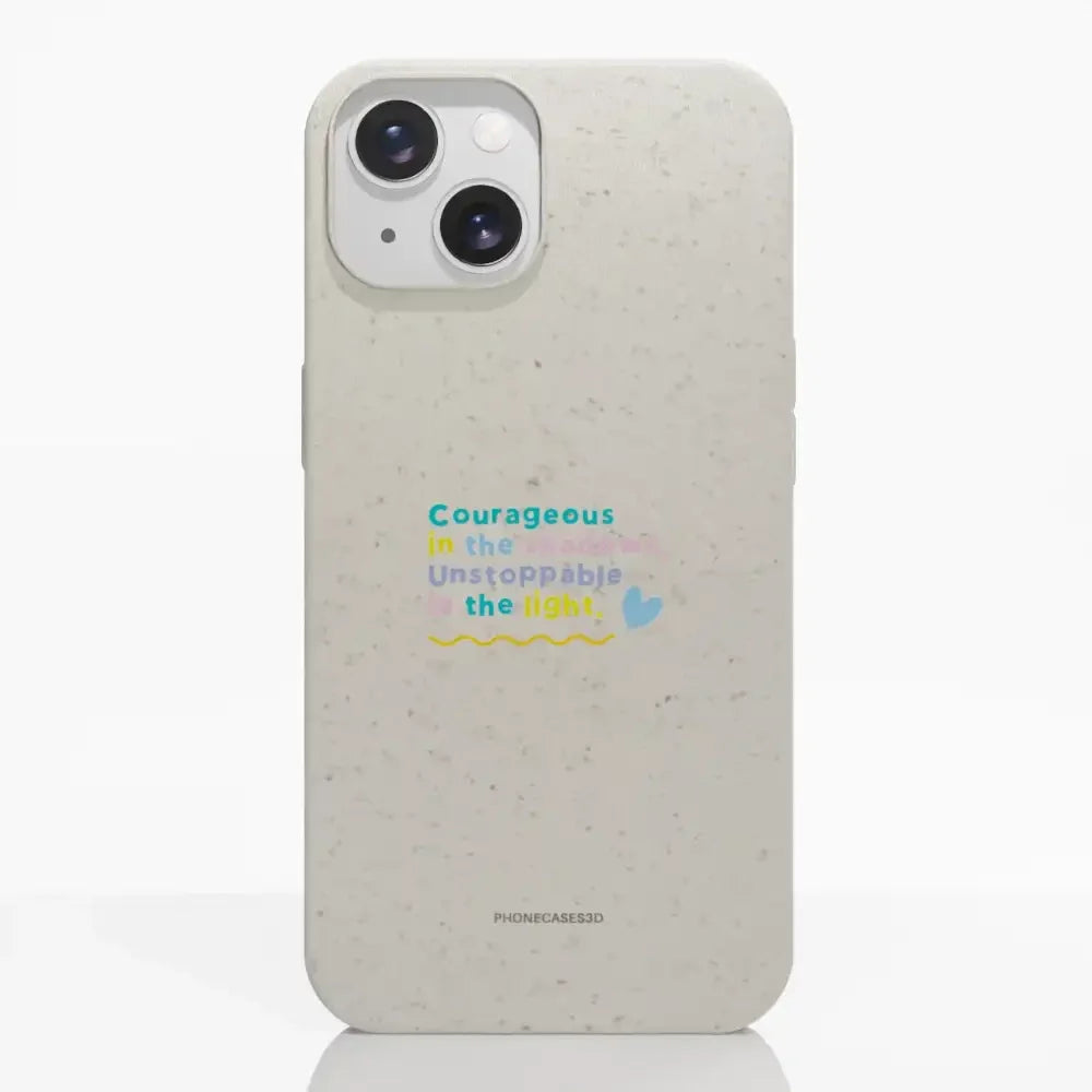 Jess Rachel Sharp Official Compostable Phone Case - Courage