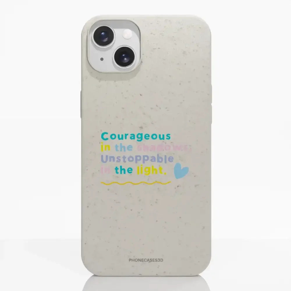 Jess Rachel Sharp Official Compostable Phone Case - Courage