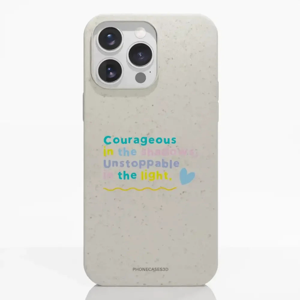 Jess Rachel Sharp Official Compostable Phone Case - Courage