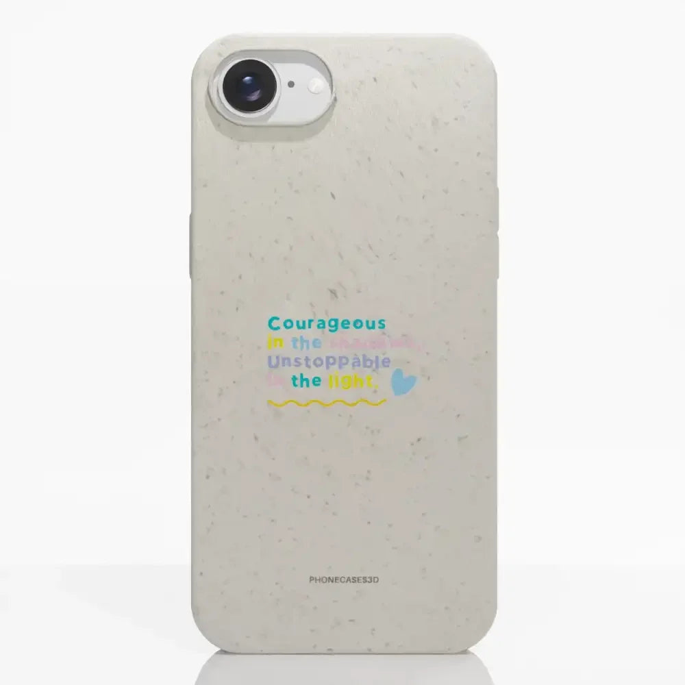 Jess Rachel Sharp Official Compostable Phone Case - Courage