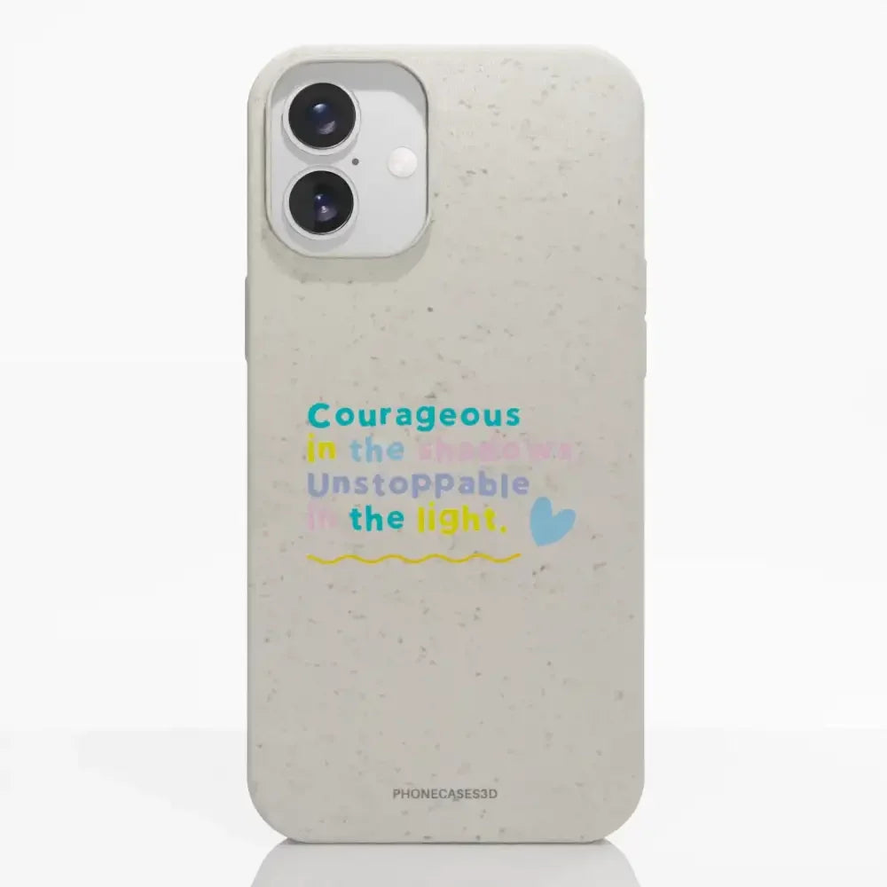 Jess Rachel Sharp Official Compostable Phone Case - Courage