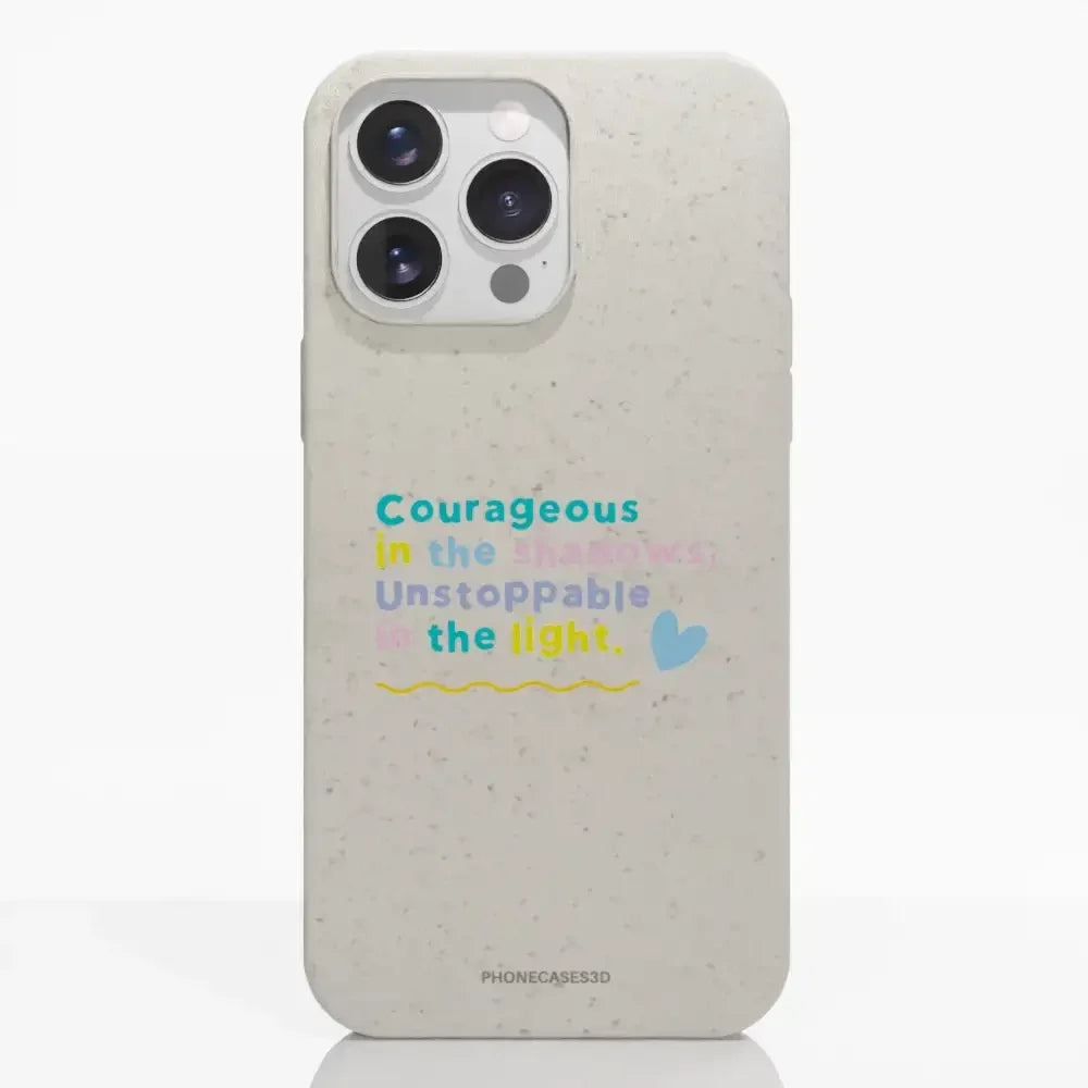 Jess Rachel Sharp Official Compostable Phone Case - Courage