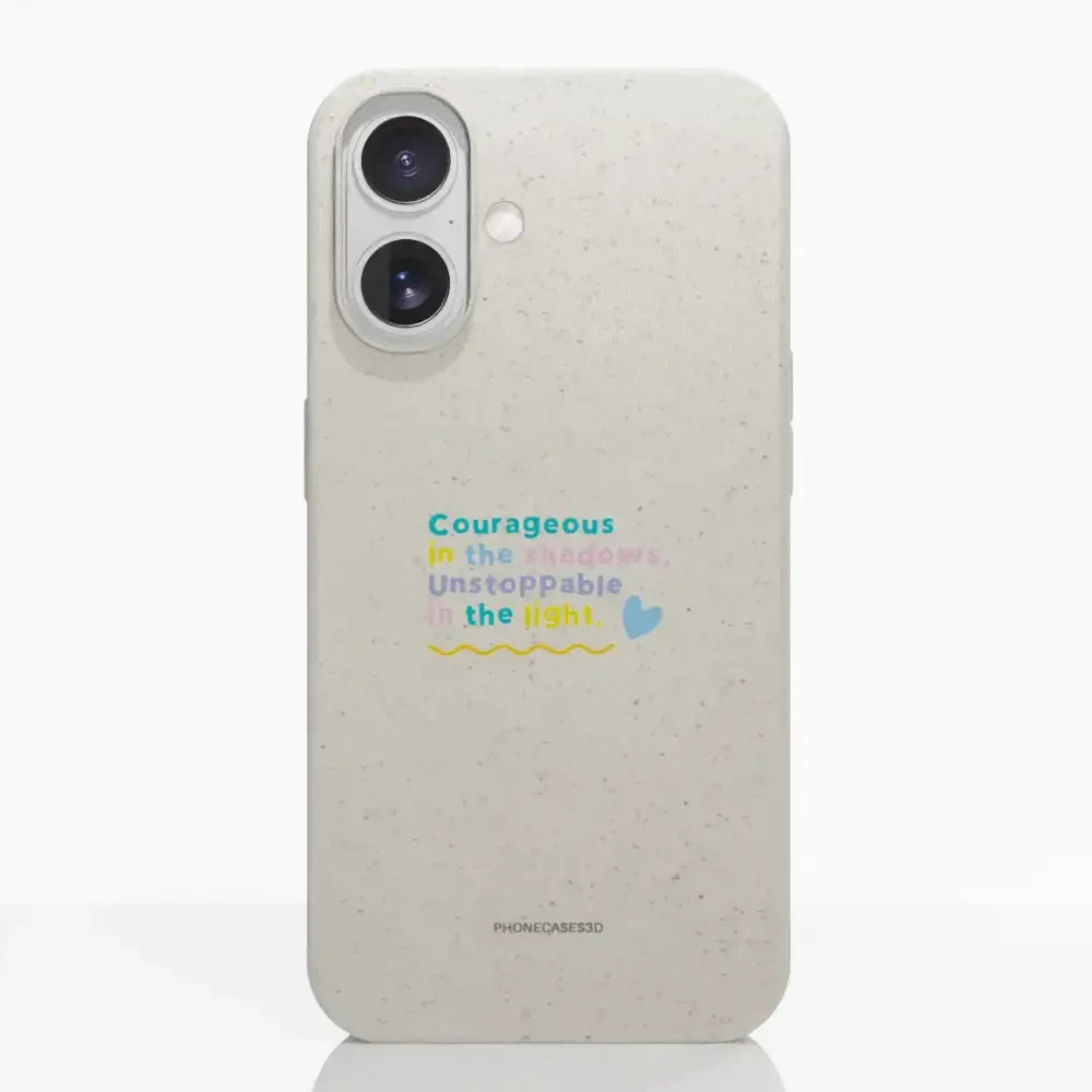 Jess Rachel Sharp Official Compostable Phone Case - Courage