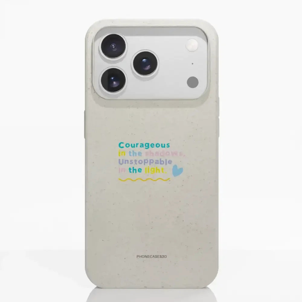 Jess Rachel Sharp Official Compostable Phone Case - Courage