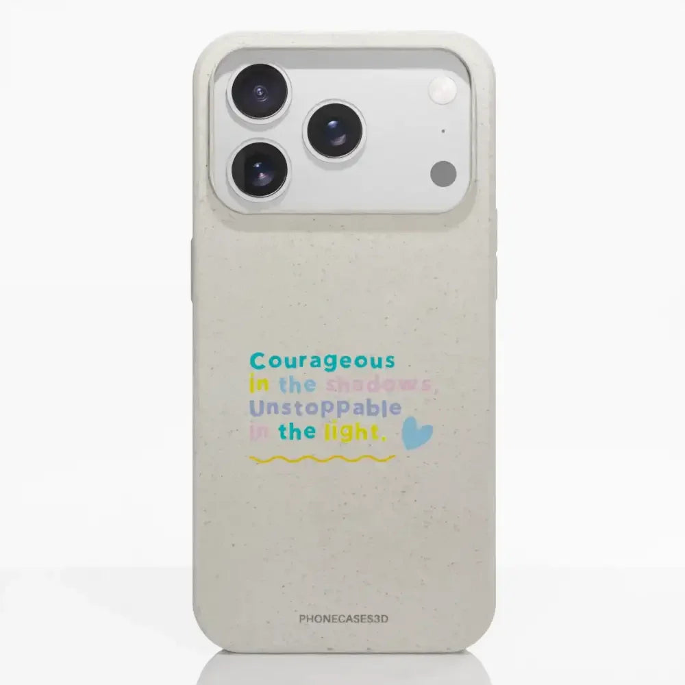 Jess Rachel Sharp Official Compostable Phone Case - Courage