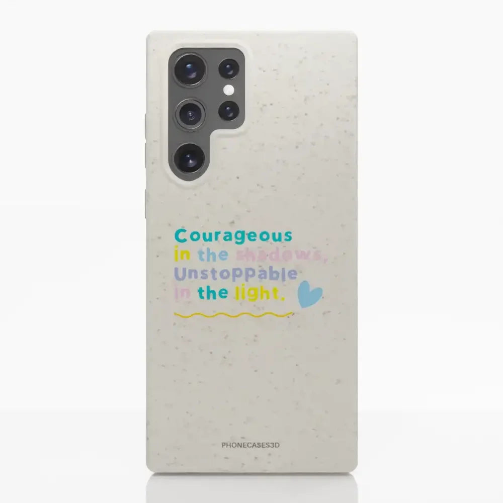 Jess Rachel Sharp Official Compostable Phone Case - Courage