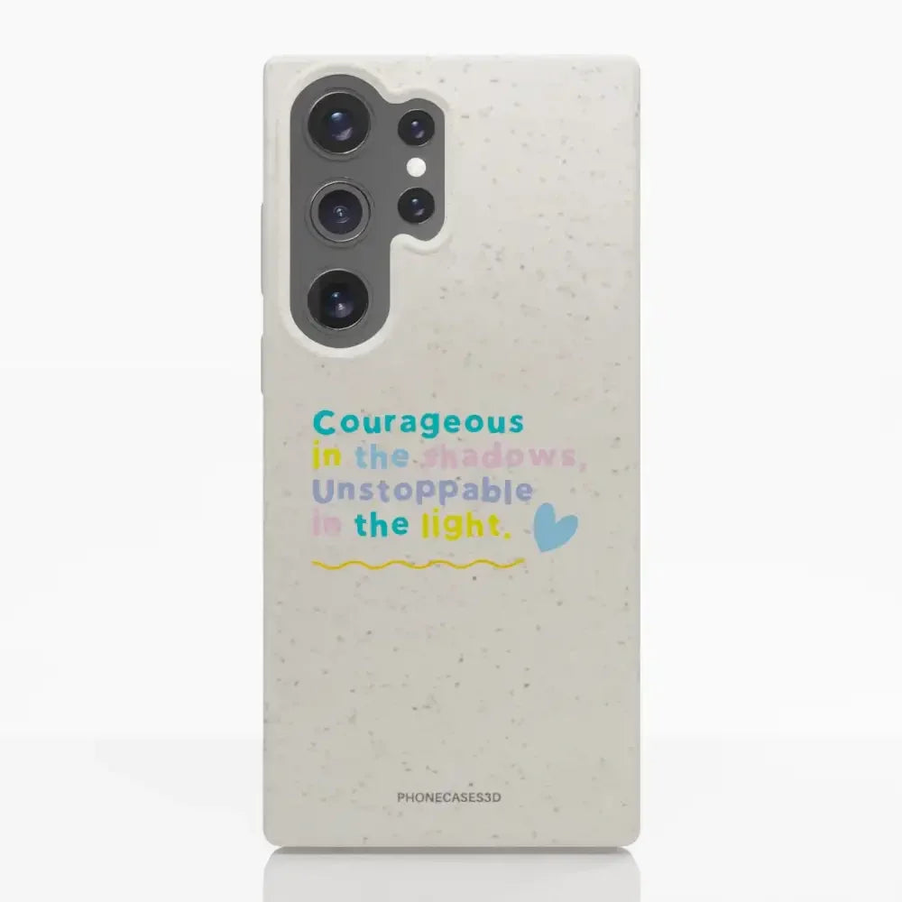 Jess Rachel Sharp Official Compostable Phone Case - Courage