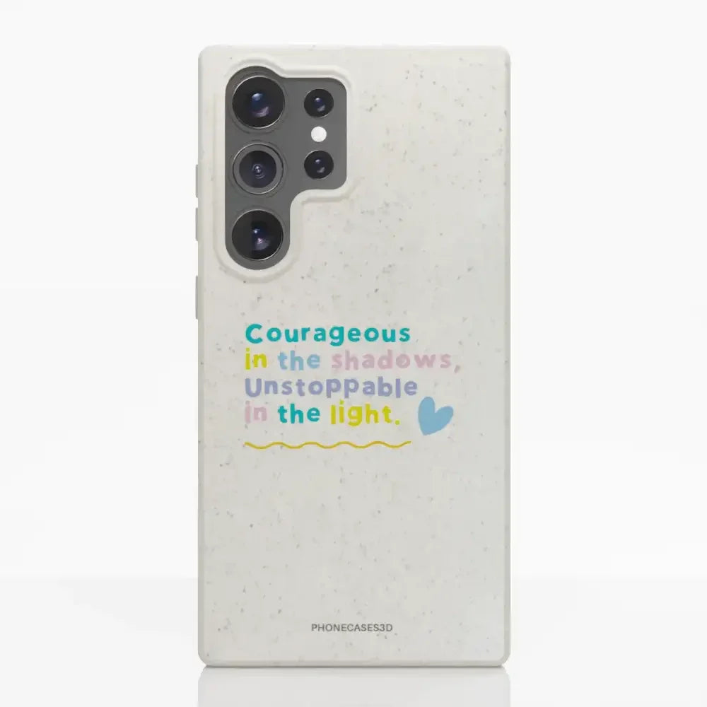 Jess Rachel Sharp Official Compostable Phone Case - Courage