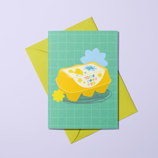 100% a Good Egg Card