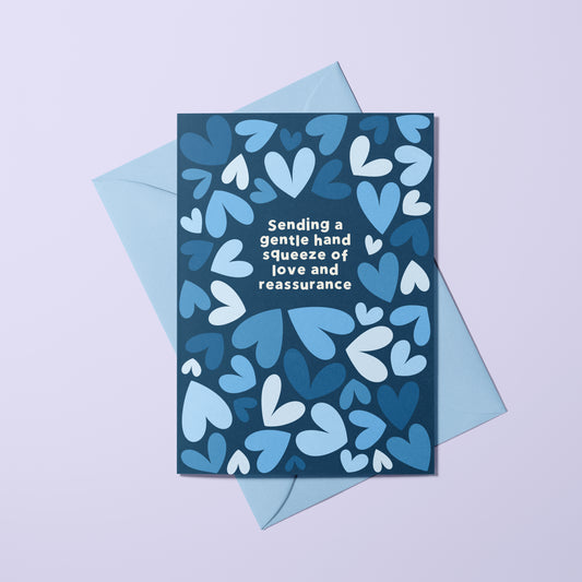 Sending a Gentle Hand Squeeze Card