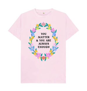 Pink Gentle Reminder T-Shirt - Light