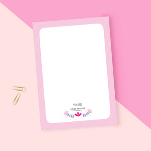 A5 'You Are Good Enough' Notepad