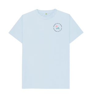 Sky Blue Courageous & Unstoppable T-Shirt