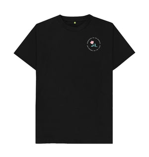 Black Courageous & Unstoppable T-Shirt - Dark